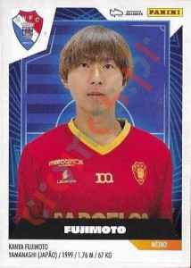 220 Kanya Fujimoto – Futebol 2023-2024 Panini