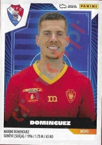 222 Maxime Dominguez – Futebol 2023-2024 Panini