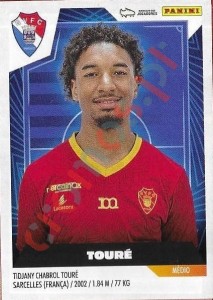 224 Tidjany Touré – Futebol 2023-2024 Panini