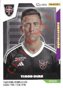 112bis Tiago Dias (Casa Pia) – Futebol 2023-2024 Panini