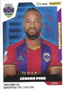122bis Júnior Pius (Chaves) – Futebol 2023-2024 Panini