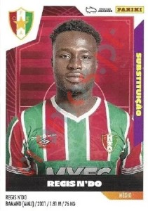 167bis Régis N'Do (Estrela) – Futebol 2023-2024 Panini