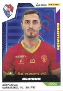 226bis Ali Alipour (Gil Vicente) – Futebol 2023-2024 Panini