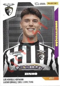 262bis Zinho Hoffmann (Portimonense) – Futebol 2023-2024 Panini