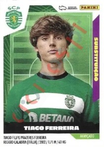 320bis Tiago Ferreira (Sporting) – Futebol 2023-2024 Panini