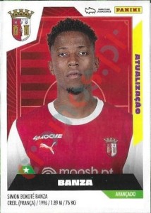452 Simon Banza (Braga) – Futebol 2023-2024 Panini