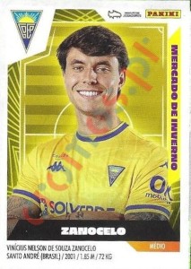 455 Vinicius Zanocelo (Estoril) – Futebol 2023-2024 Panini