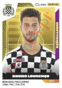 72bis Bruno Lourenço (Boavista) – Futebol 2023-2024 Panini