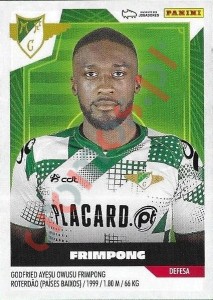 236 Godfried Frimpong – Futebol 2023-2024 Panini