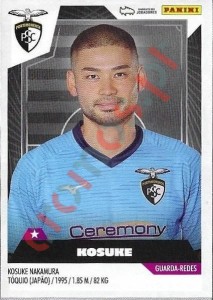 248 Kosuke Nakamura – Futebol 2023-2024 Panini