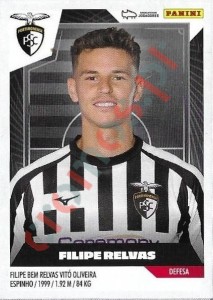 254 Filipe Relvas – Futebol 2023-2024 Panini