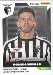 265 Ronie Carrillo – Futebol 2023-2024 Panini