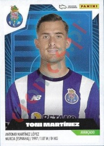 284 Toni Martínez – Futebol 2023-2024 Panini