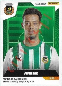 296 Amine Oudrhiri – Futebol 2023-2024 Panini