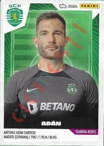 305 Antonio Adán – Futebol 2023-2024 Panini