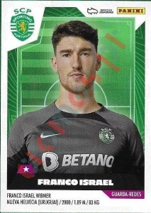 306 Franco Israel – Futebol 2023-2024 Panini