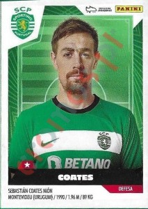 308 Sebastián Coates – Futebol 2023-2024 Panini