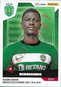 309 Ousmane Diomande – Futebol 2023-2024 Panini
