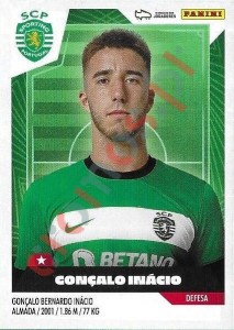 310 Gonçalo Inácio – Futebol 2023-2024 Panini