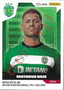 311 Matheus Reis – Futebol 2023-2024 Panini