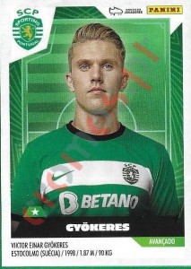 321 Viktor Gyökeres – Futebol 2023-2024 Panini