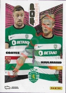 399 Coates / Hjulmand (Sporting) – Futebol 2023-2024 Panini