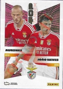 401 Aursnes / João Neves (Benfica) – Futebol 2023-2024 Panini