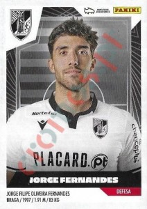 327 Jorge Fernandes – Futebol 2023-2024 Panini