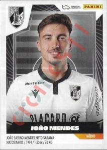 336 João Mendes – Futebol 2023-2024 Panini