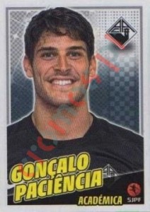 36 Gonçalo Paciencia – Futebol 2015-2016 Panini