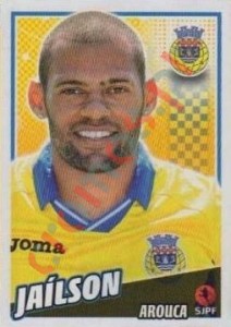 41 Jaílson – Futebol 2015-2016 Panini