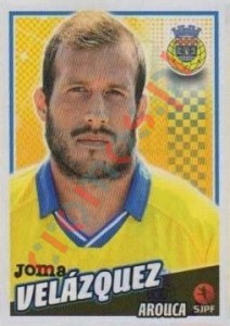 44 Velázquez – Futebol 2015-2016 Panini