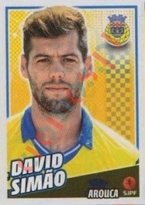 49 David Simão – Futebol 2015-2016 Panini