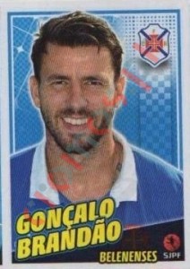 64 Gonçalo Brandão – Futebol 2015-2016 Panini