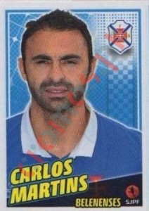 67 Carlos Martins – Futebol 2015-2016 Panini