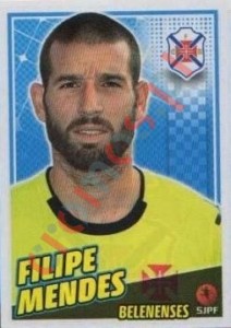 75 Filipe Mendes – Futebol 2015-2016 Panini