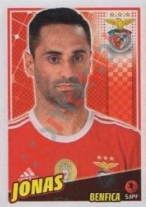 92 Jonas – Futebol 2015-2016 Panini