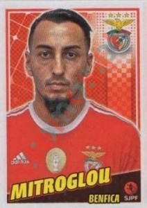 93 Kostas Mitroglou – Futebol 2015-2016 Panini