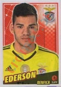94 Ederson – Futebol 2015-2016 Panini