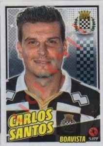 101 Carlos Santos – Futebol 2015-2016 Panini