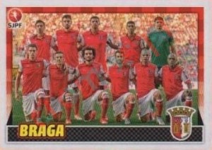 114 Braga Equipa – Futebol 2015-2016 Panini