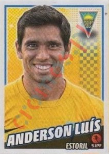 137 Anderson Luís – Futebol 2015-2016 Panini