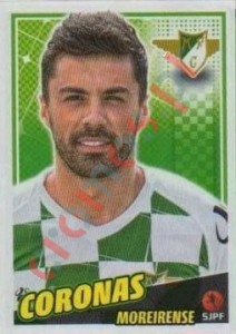 174 Coronas – Futebol 2015-2016 Panini