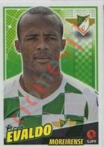 179 Evaldo – Futebol 2015-2016 Panini