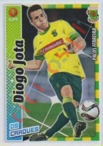 371 Diogo Jota – Futebol 2015-2016 Panini