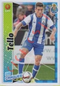 372 Cristian Tello – Futebol 2015-2016 Panini