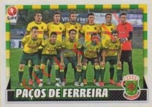 209 Paços de Ferreira Equipa – Futebol 2015-2016 Panini