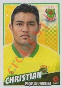 219 Christian – Futebol 2015-2016 Panini