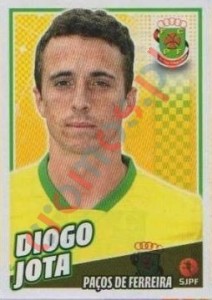 223 Diogo Jota – Futebol 2015-2016 Panini