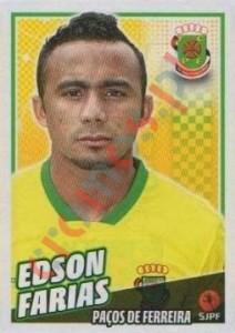 225 Edson Farias – Futebol 2015-2016 Panini